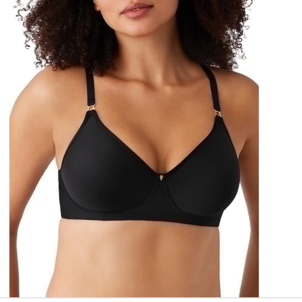 Wacoal Women's Simply Done Wirefree Contour Bra in Black | Size: 34D | NWT